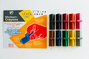 SOLD OUT - Effortless Art Crayons Starter Pack - Six Packs of Crayons