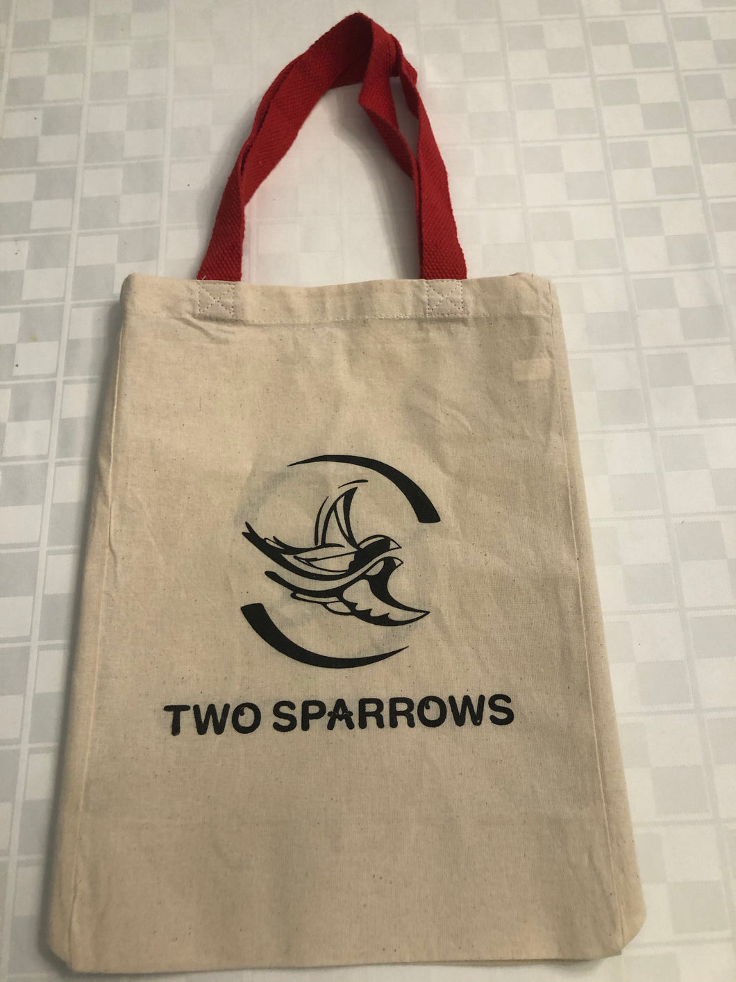 Two Sparrows Tote Bag
